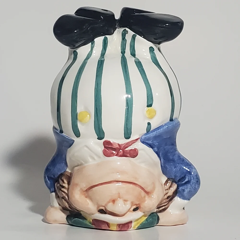 FITZ & FLOYD Tweedle Dee & Tweedle Dum Salt & Pepper Shakers from Wonderland '92